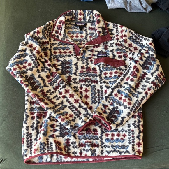 Patagonia Other - Patagonia Aztec fleece pullover jacket